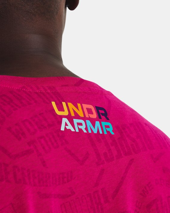 Women's UA Black History Month Short Sleeve, Pink, pdpMainDesktop image number 4
